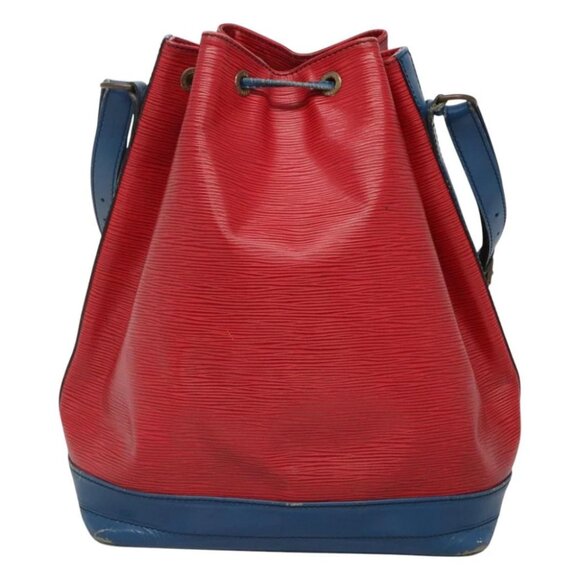 LOUIS VUITTON Epi Noe Shoulder Bag Bicolor Red Blue - Picture 3 of 16